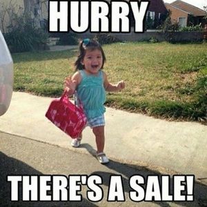 Next sale to be announced! Like for notification.